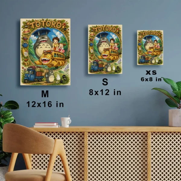 Anime Metal Poster Wall Decor - Forest Spirit - Image 7