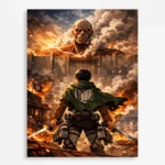 Anime Metal Poster Wall Decor - AOT