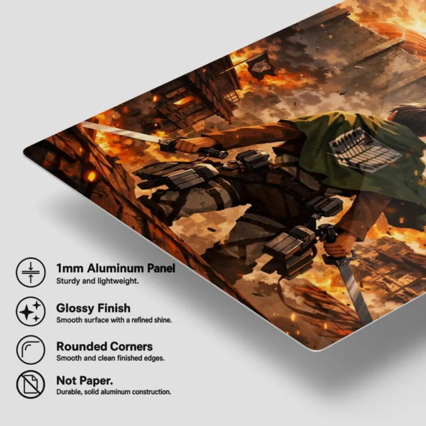 Anime Metal Poster Wall Decor - AOT - Image 6