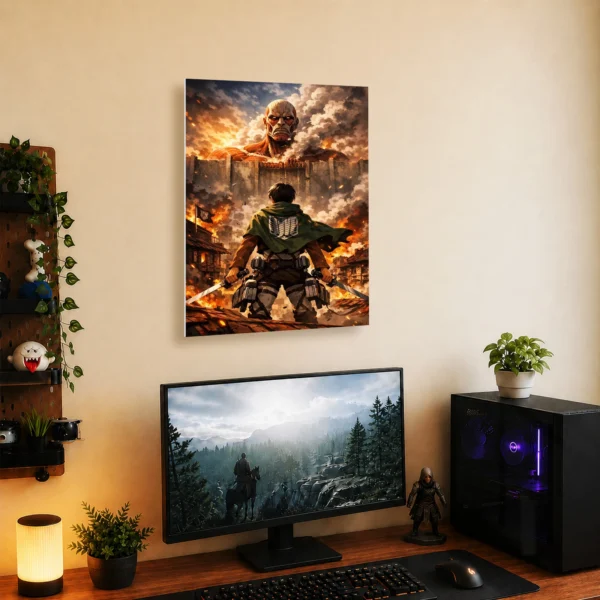 Anime Metal Poster Wall Decor - AOT - Image 5