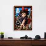 Anime Metal Poster Wall Decor - Witch Delivery - A - Image 4