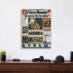 Anime Metal Poster Wall Decor - Forest Princess - A - Image 4