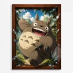 Anime Metal Poster Wall Decor - Forest Spirit - Totoro