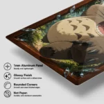 Anime Metal Poster Wall Decor - Forest Spirit - Totoro - Image 6