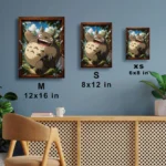 Anime Metal Poster Wall Decor - Forest Spirit - Totoro - Image 7