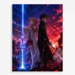 Anime Metal Poster Wall Decor - SAO