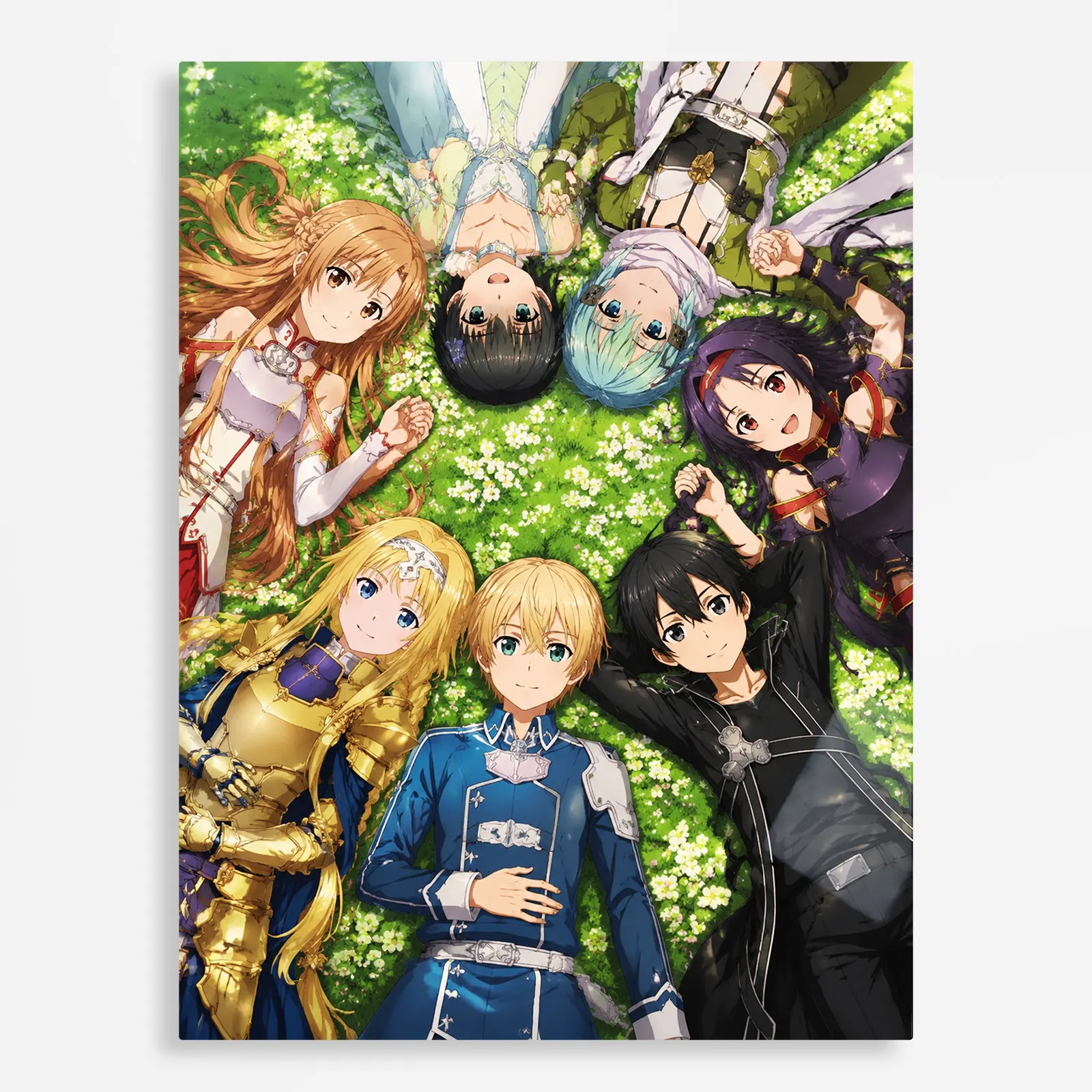 anime metal poster (407) s1 Anime Metal Poster Wall Decor - SAO - A - Image 1