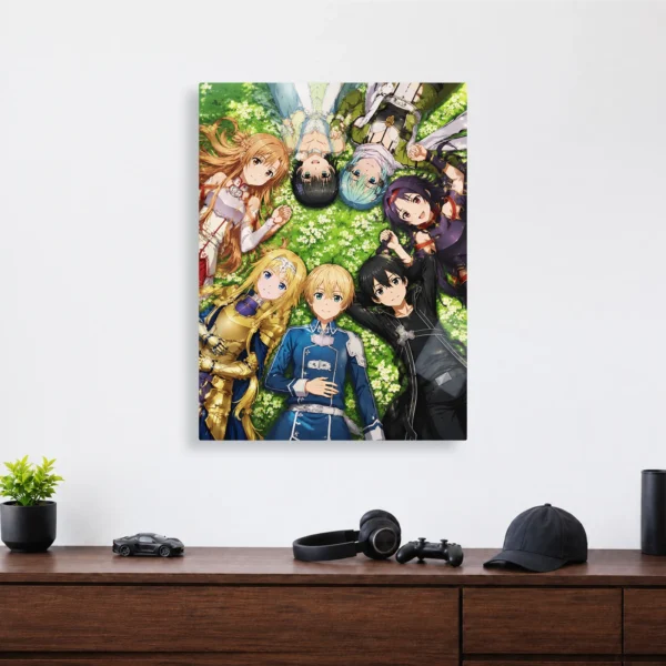 Anime Metal Poster Wall Decor - SAO - A - Image 4