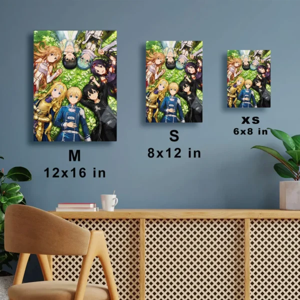 Anime Metal Poster Wall Decor - SAO - A - Image 7