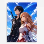 Anime Metal Poster Wall Decor - SAO - B