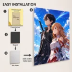Anime Metal Poster Wall Decor - SAO - B - Image 2