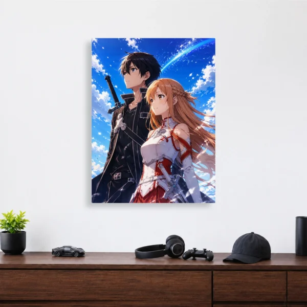 Anime Metal Poster Wall Decor - SAO - B - Image 4