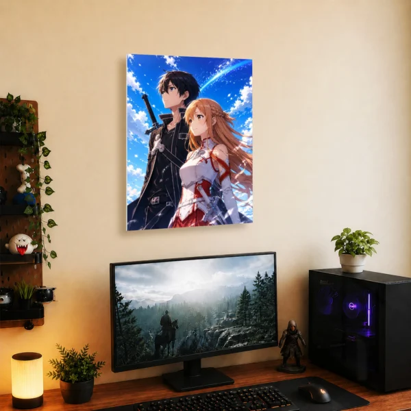 Anime Metal Poster Wall Decor - SAO - B - Image 5