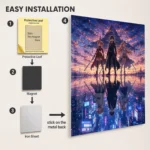 Anime Metal Poster Wall Decor - SAO - C - Image 2
