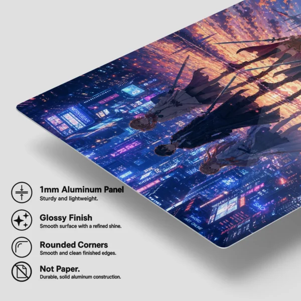 Anime Metal Poster Wall Decor - SAO - C - Image 6