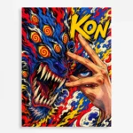 Anime Metal Poster Wall Decor - Chainsaw - A