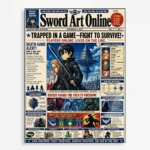 Anime Metal Poster Wall Decor - SAO - D