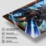 Anime Metal Poster Wall Decor - SAO - Kirito - Image 6