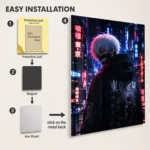Anime Metal Poster Wall Decor - Tokyo - Image 2