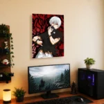 Anime Metal Poster Wall Decor - Tokyo - Ken Kaneki - Image 5