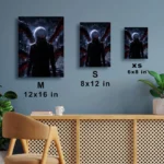Anime Metal Poster Wall Decor - Tokyo - Ken Kaneki - A - Image 7