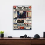Anime Metal Poster Wall Decor - Tokyo - Ken Kaneki - C - Image 4