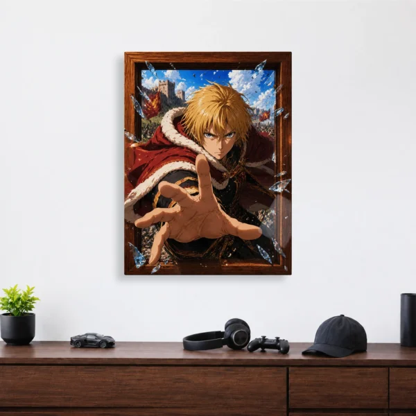 Anime Metal Poster Wall Decor - Vinland - Thorfinn - Image 4