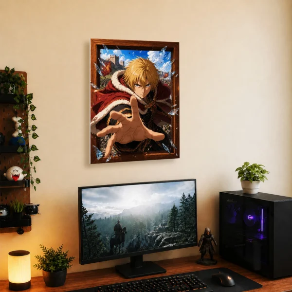 Anime Metal Poster Wall Decor - Vinland - Thorfinn - Image 5
