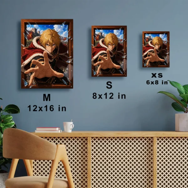 Anime Metal Poster Wall Decor - Vinland - Thorfinn - Image 7