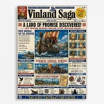 Anime Metal Poster Wall Decor - Vinland - Thorfinn - A