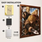 Anime Metal Poster Wall Decor - Vinland - Image 2