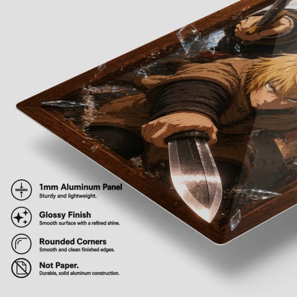 Anime Metal Poster Wall Decor - Vinland - Image 6