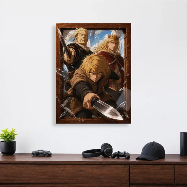 Anime Metal Poster Wall Decor - Vinland - Image 4