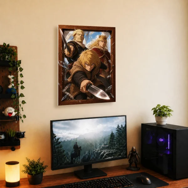 Anime Metal Poster Wall Decor - Vinland - Image 5