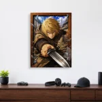 Anime Metal Poster Wall Decor - Vinland - Thorfinn - B - Image 4