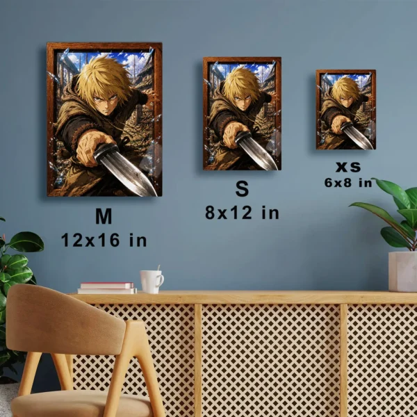 Anime Metal Poster Wall Decor - Vinland - Thorfinn - B - Image 7