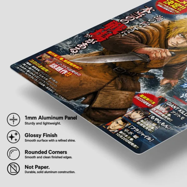 Anime Metal Poster Wall Decor - Vinland - Thorfinn - C - Image 6