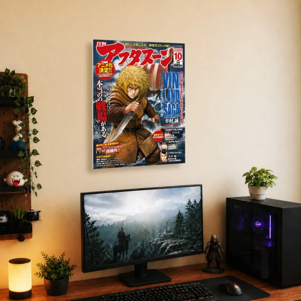 Anime Metal Poster Wall Decor - Vinland - Thorfinn - C - Image 5