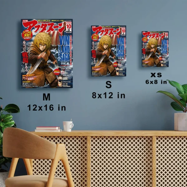 Anime Metal Poster Wall Decor - Vinland - Thorfinn - C - Image 7