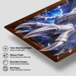 Anime Metal Poster Wall Decor - YGO Blue-Eyes White Dragon - Image 6