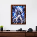 Anime Metal Poster Wall Decor - YGO Blue-Eyes White Dragon - Image 4