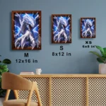 Anime Metal Poster Wall Decor - YGO Blue-Eyes White Dragon - Image 7