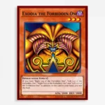 Anime Metal Poster Wall Decor - YGO Exodia The Forbidden One