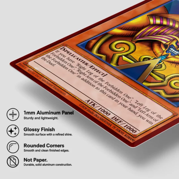 Anime Metal Poster Wall Decor - YGO Exodia The Forbidden One - Image 6