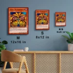 Anime Metal Poster Wall Decor - YGO Exodia The Forbidden One - Image 7