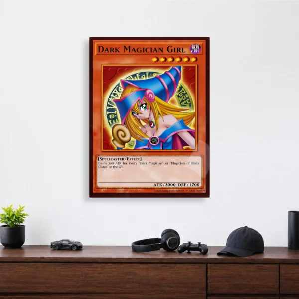 Anime Metal Poster Wall Decor - YGO Dark Magician Girl - Image 4