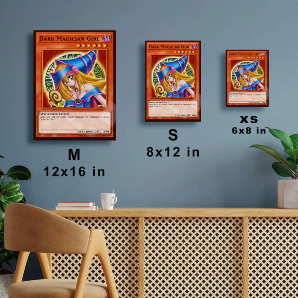 Anime Metal Poster Wall Decor - YGO Dark Magician Girl - Image 7