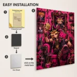 Anime Metal Poster Wall Decor - YGO - A - Image 2
