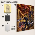 Anime Metal Poster Wall Decor - YGO - B - Image 2