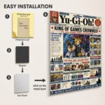 Anime Metal Poster Wall Decor - YGO - Yami Yugi - Image 2